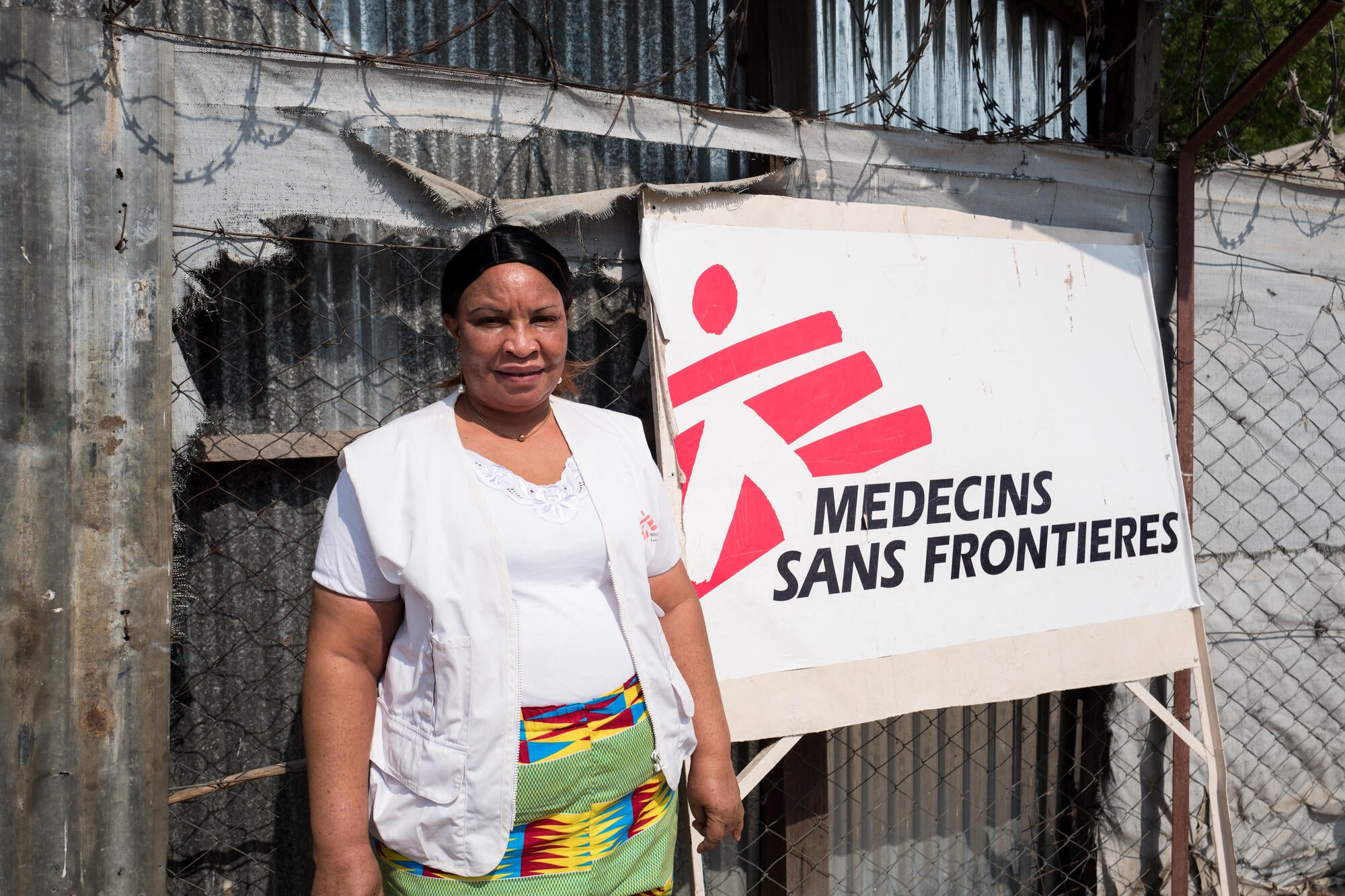 Fatmata Jebbeh Sumaila worked with MSF as a midwife and midwife supervisor in her home country of Sierra Leone for 17 years