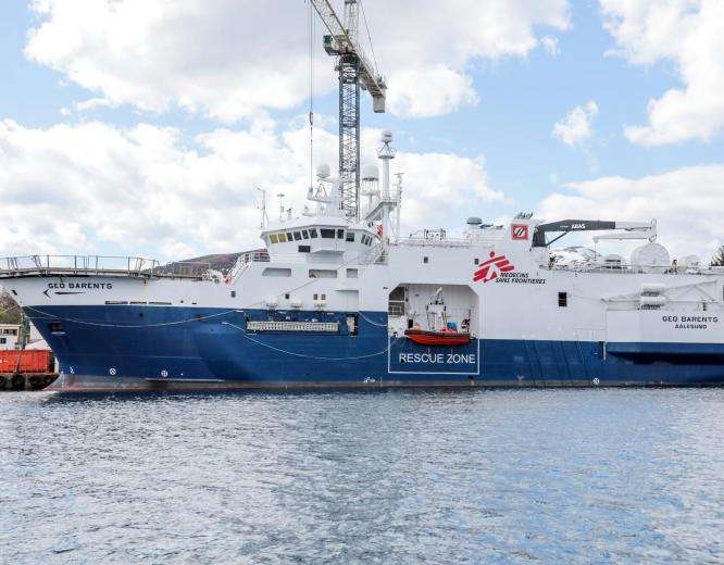 MSF Geo Barents ready to sail