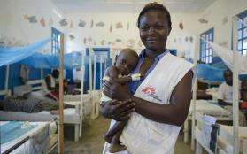 Patiente Ngangu, MSF nurse.