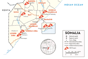 Somalia Operational Map