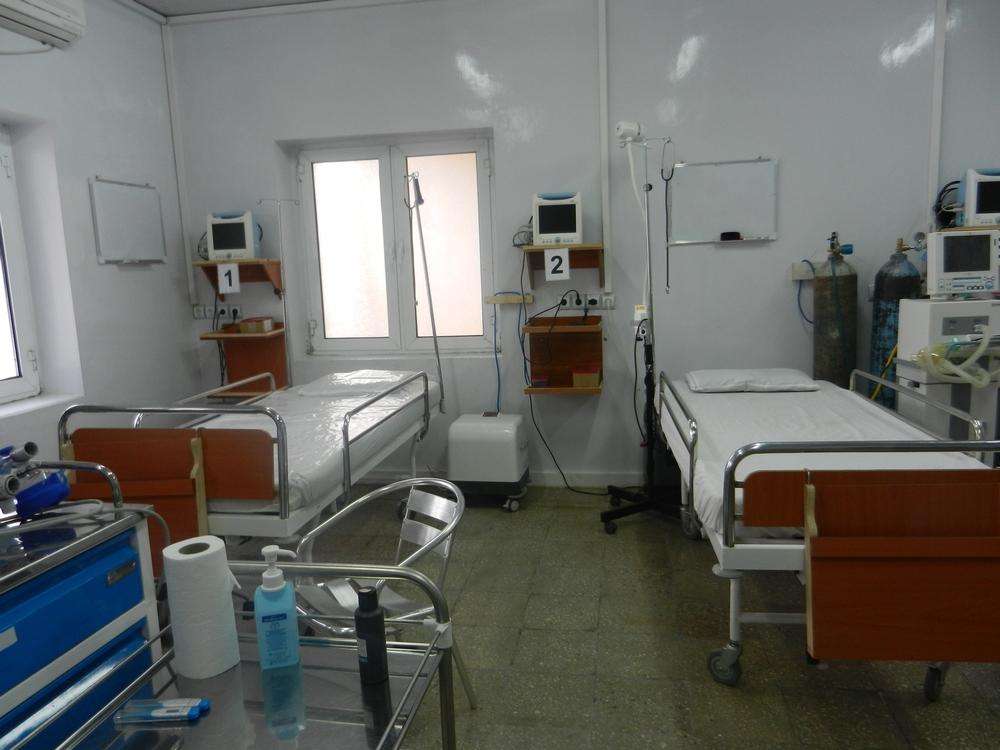This March 2011photograph shows part of the intensive care unit in the MSF Trauma Centre, Kunduz, northern Afghanistan