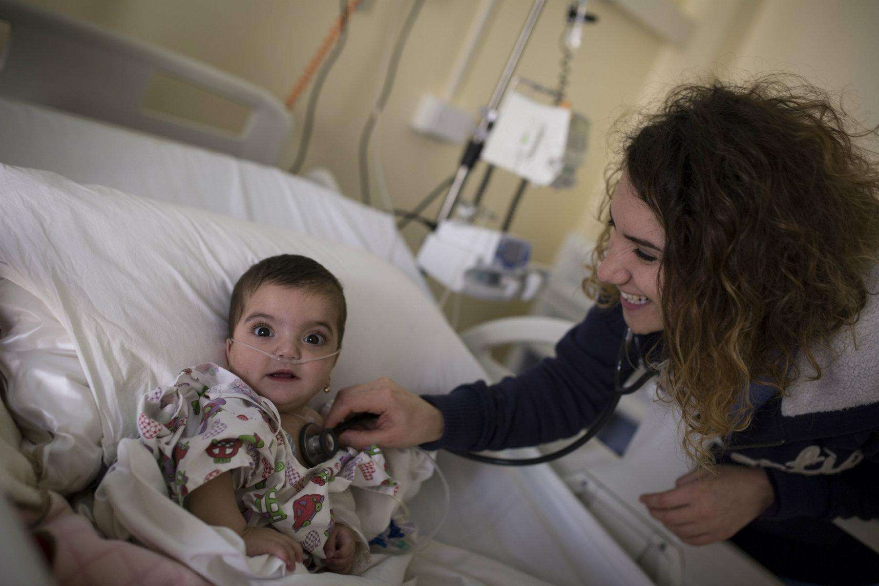 MSF operates free pediatric services in Zahle, a city in the Bekaa Valley where 500,000 Syrian refugees live. 