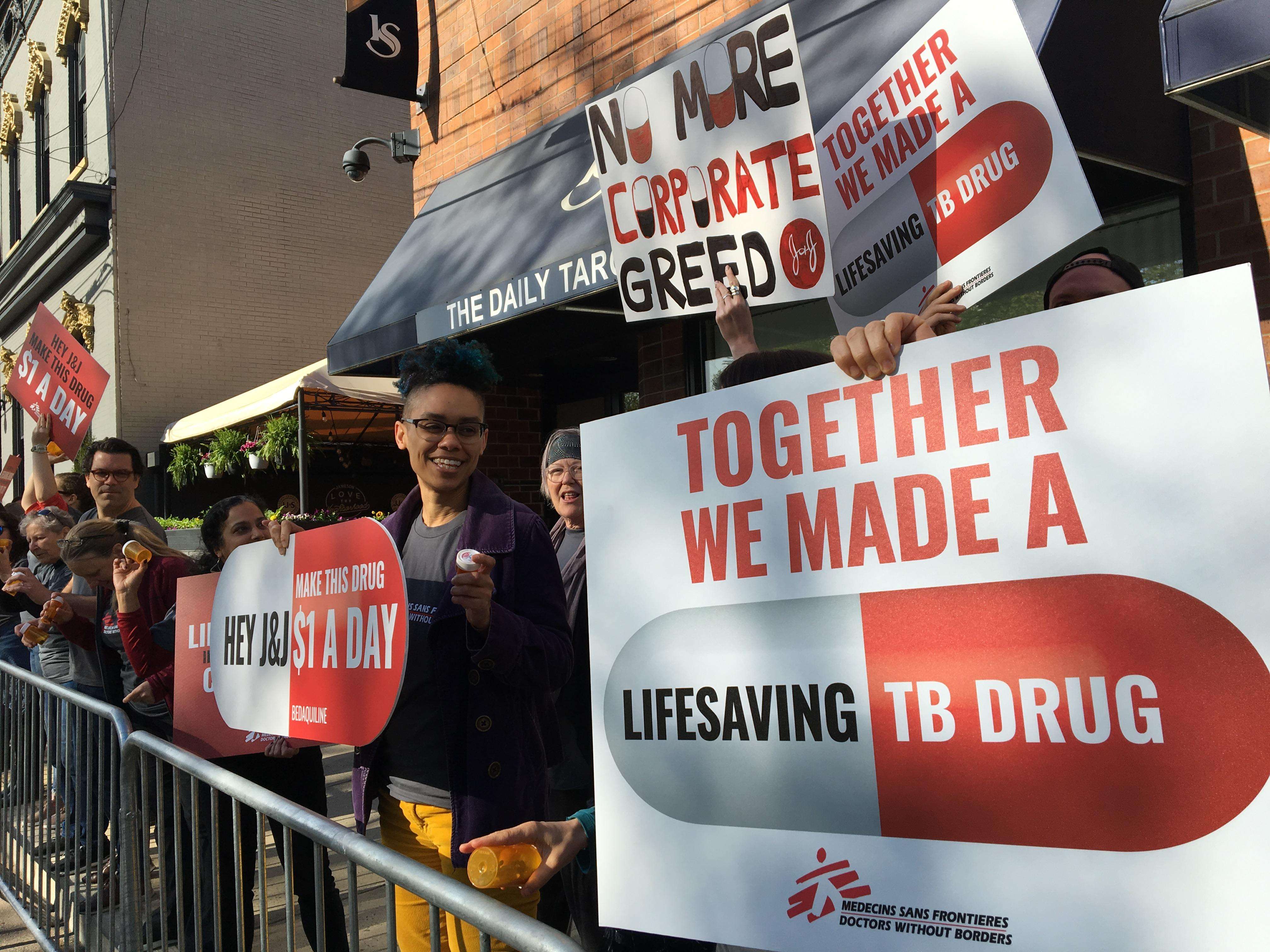 MSF: Johnson & Johnson should make TB drug available for all at $1/day
