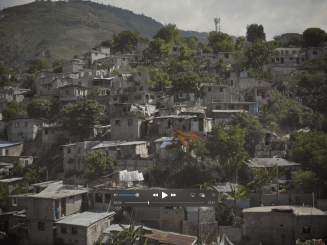 View of Port-au-Prince, Haiti.