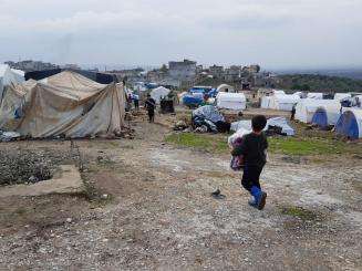 Despair and displacement in wintery northwest Syria