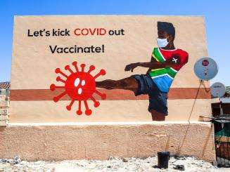 Let's kick COVID out. Vaccinate!