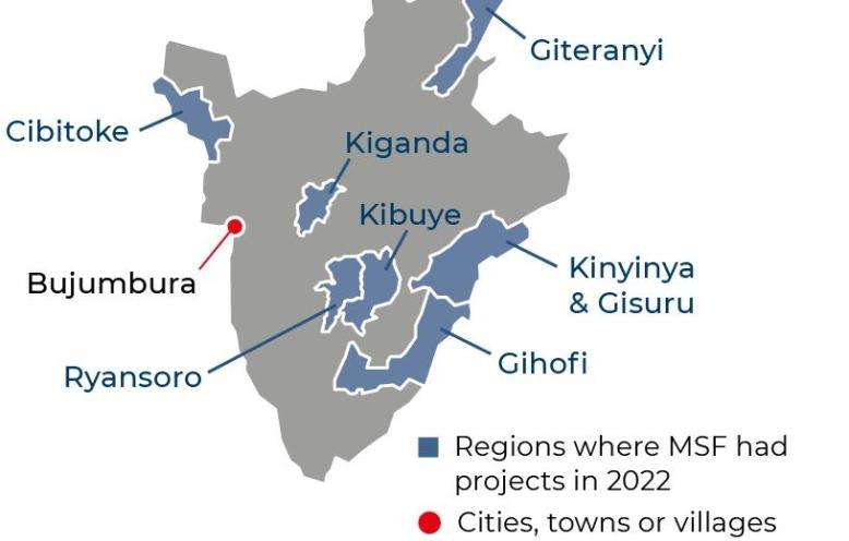 Burundi IAR map 2022