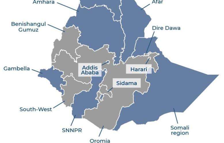 Ethiopia IAR map 2022