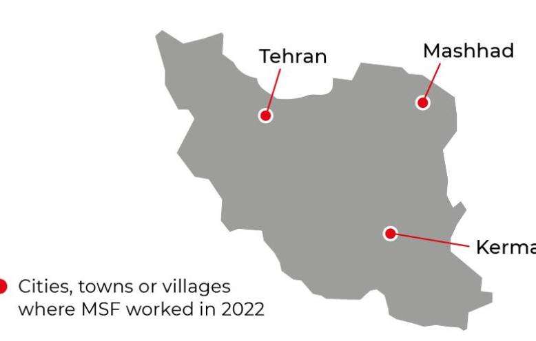Iran IAR map 2022