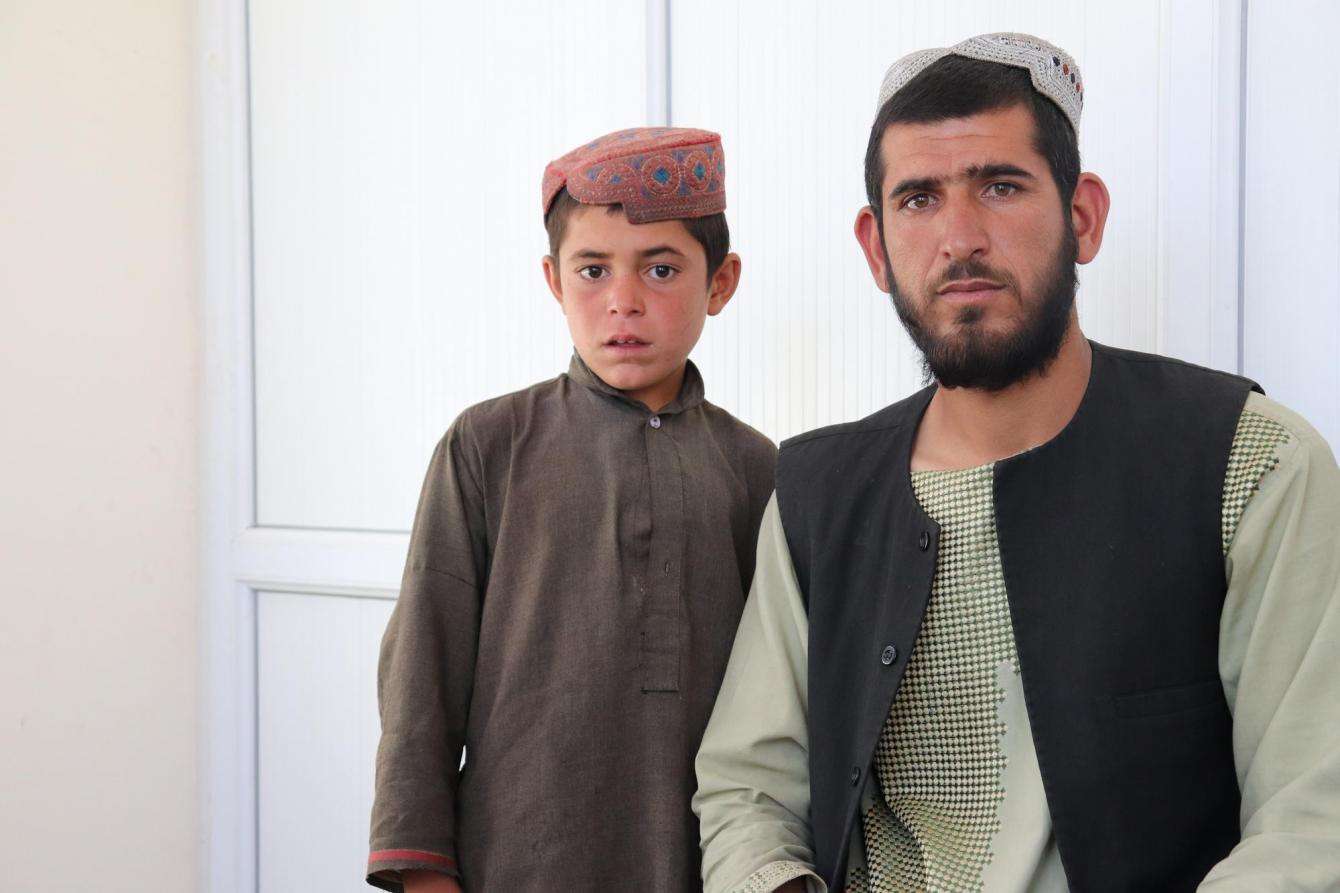 Displaced families in Herat