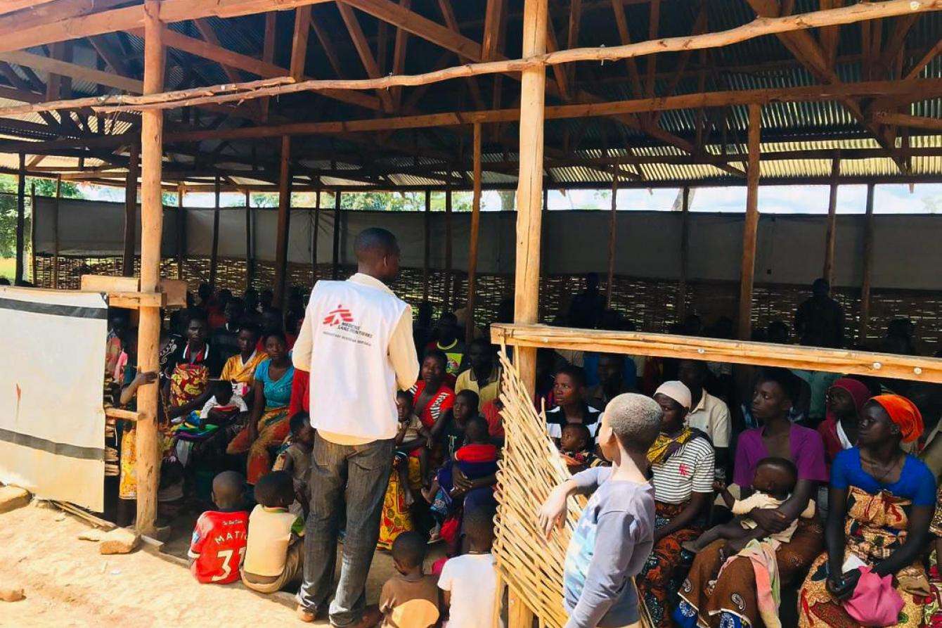 MSF prepares for COVID-19 in Nduta refugee camp, Tanzania
