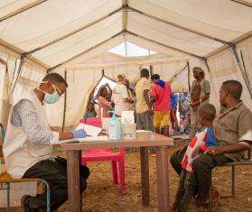 MSF mobile clinic in Um Rakuba, Sudan 