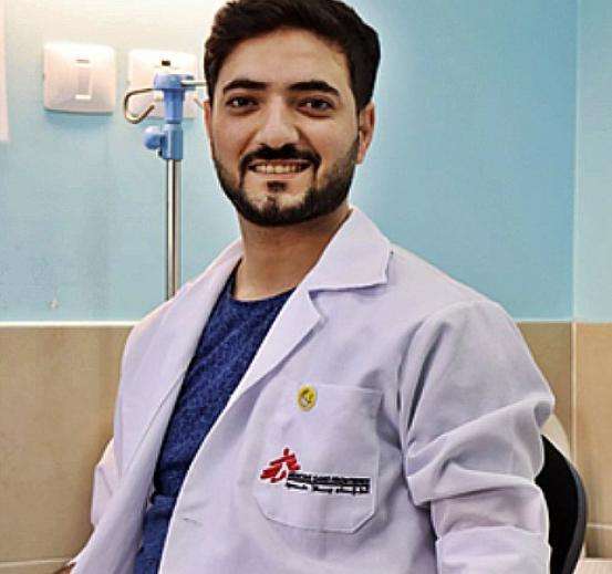 Dr. Ahmad Al Sahar, MSF doctor killed in Gaza.